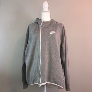 Light grey 2XL Nike Hoodie